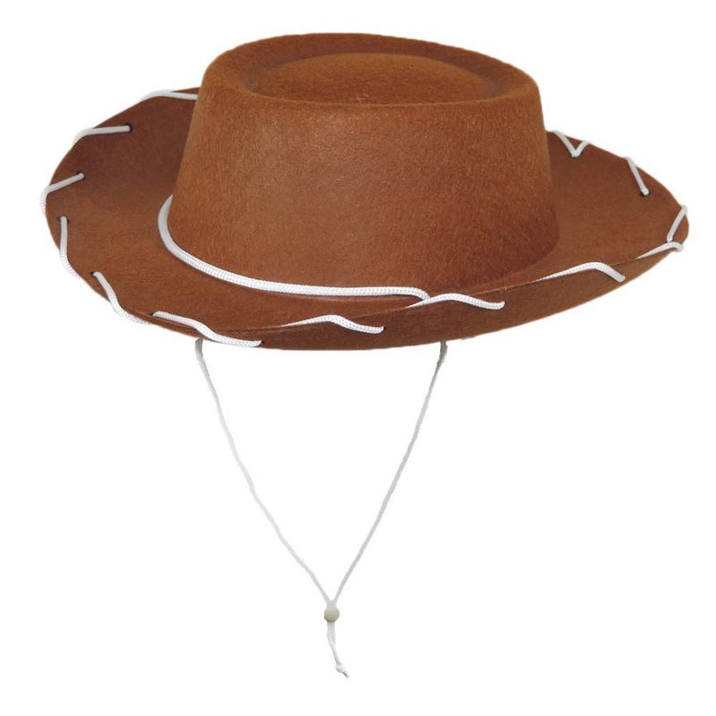 Jacobson Hat Company Childs Western Style Kids Cowboy Ranch Hat (Brown) - Image 1